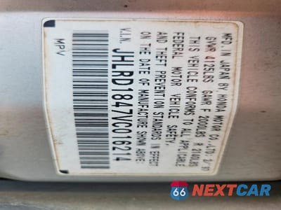 Zdjęcie 12 z 12 samochodu: 1997 HONDA CR-V LX VIN:JHLRD1847VC016214 - miniatura