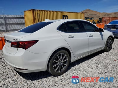 Trzecie zdjęcie samochodu z tyłu: 2015 ACURA TLX TECH VIN:19UUB2F57FA018588 - miniatura
