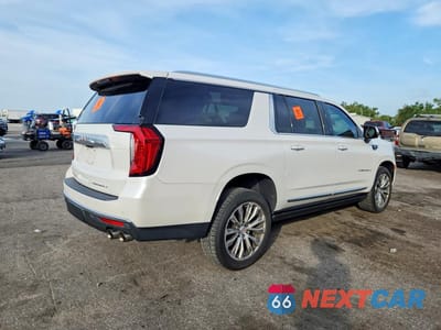 Trzecie zdjęcie samochodu z tyłu: 2021 GMC YUKON XL DENALI VIN:1GKS1JKL2MR141354 - miniatura