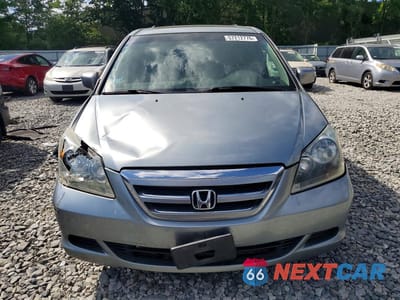 Piąte zdjęcie samochodu w środku: 2007 HONDA ODYSSEY EXL VIN:5FNRL38697B125468 - miniatura