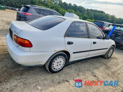 Trzecie zdjęcie samochodu z tyłu: 1995 HONDA CIVIC LX VIN:1HGEG8658SL021183 - miniatura