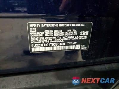 Zdjęcie 14 z 14 samochodu: 2026 BMW X5 XDRIVE40I VIN:5UX23EU01T9385168 - miniatura