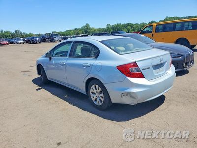 Drugie zdjęcie samochodu z przodu: 2012 HONDA CIVIC VIN:2HGFB2F53CH564018 - miniatura