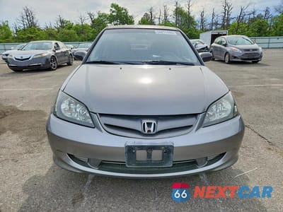 Piąte zdjęcie samochodu w środku: 2004 HONDA CIVIC LX VIN:2HGES16534H565449 - miniatura