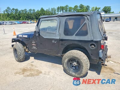 Drugie zdjęcie samochodu z przodu: 2000 JEEP WRANGLER / TJ SPORT VIN:1J4FA49S0YP707891 - miniatura