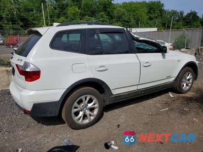 Trzecie zdjęcie samochodu z tyłu: 2009 BMW X3 XDRIVE30I VIN:WBXPC93459WJ27963 - miniatura