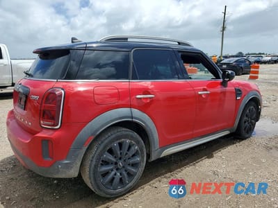 Trzecie zdjęcie samochodu z tyłu: 2021 MINI COOPER COUNTRYMAN VIN:WMZ23BR05M3N17300 - miniatura