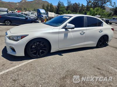 2021 INFINITI Q50 LUXE JN1EV7BP9MM704161 - główne zdjęcie licytacji z USA - miniatura