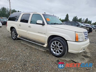 Czwarte zdjęcie samochodu z boku: 2004 CADILLAC ESCALADE ESV VIN:3GYFK66N84G337893 - miniatura