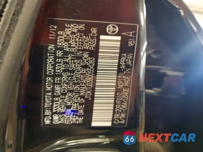 Zdjęcie 12 z 12 samochodu: 2013 TOYOTA YARIS 5-DOOR LE VIN:JTDKTUD38DD554283 - miniatura