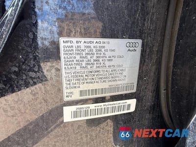 Zdjęcie 10 z 10 samochodu: 2013 AUDI Q7 PREMIUM PLUS VIN:WA1LMAFE2DD014484 - miniatura