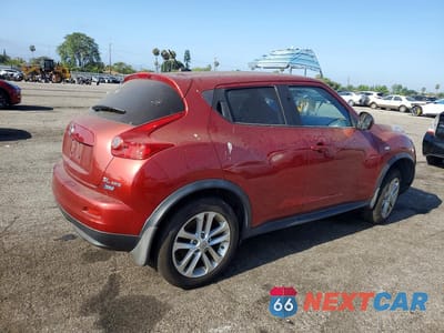 Trzecie zdjęcie samochodu z tyłu: 2012 NISSAN JUKE S VIN:JN8AF5MVXCT120823 - miniatura
