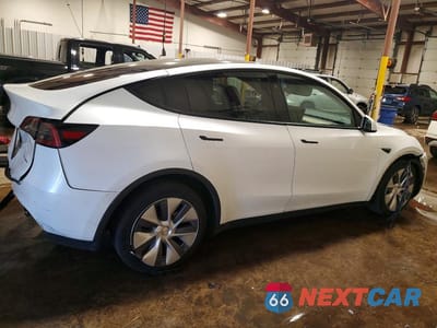 Trzecie zdjęcie samochodu z tyłu: 2023 TESLA MODEL Y VIN:7SAYGDEEXPA191383 - miniatura
