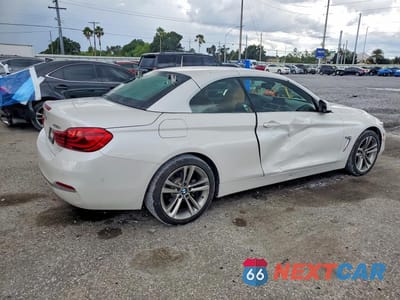 Trzecie zdjęcie samochodu z tyłu: 2018 BMW 430XI VIN:WBA4Z3C56JEC48435 - miniatura