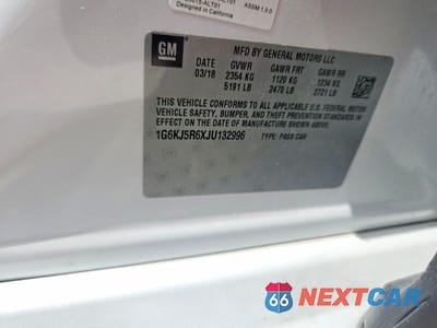Zdjęcie 13 z 13 samochodu: 2018 CADILLAC CT6 PREMIUM LUXURY CSAV VIN:1G6KJ5R6XJU132996 - miniatura