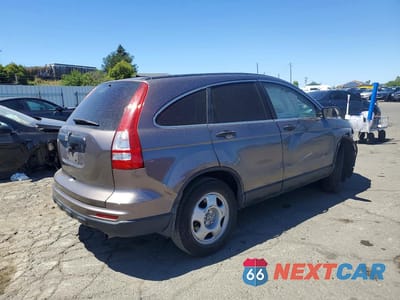 Trzecie zdjęcie samochodu z tyłu: 2010 HONDA CR-V LX VIN:5J6RE3H37AL032561 - miniatura
