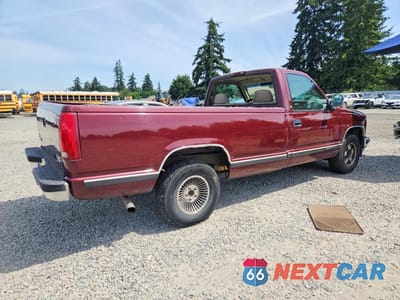 Trzecie zdjęcie samochodu z tyłu: 1998 GMC SIERRA C1500 VIN:1GTEC14MXWZ507590 - miniatura