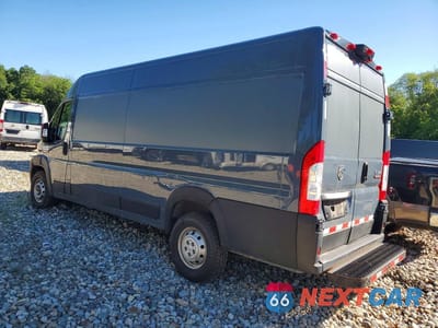 Drugie zdjęcie samochodu z przodu: 2020 RAM PROMASTER 3500 DELIVERY VAN VIN:3C6URVJGXLE140916 - miniatura