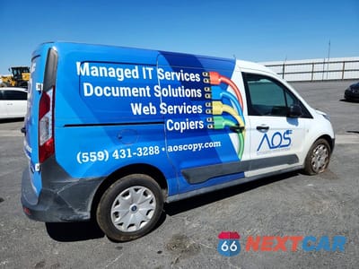 Trzecie zdjęcie samochodu z tyłu: 2017 FORD TRANSIT CONNECT XL DELIVERY VAN VIN:NM0LS7E77H1300739 - miniatura