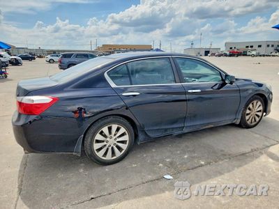 Trzecie zdjęcie samochodu z tyłu: 2014 HONDA ACCORD EXL VIN:1HGCR2F86EA145459 - miniatura