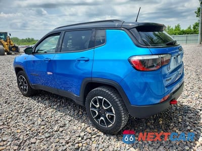 Drugie zdjęcie samochodu z przodu: 2025 JEEP COMPASS TRAILHAWK VIN:3C4NJDDN5ST556651 - miniatura