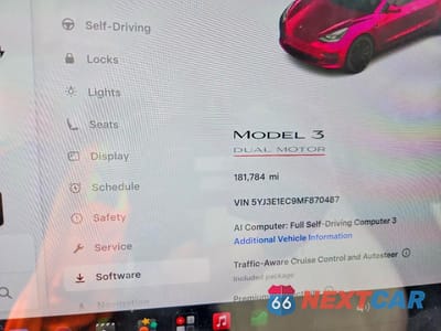 Zdjęcie 9 z 12 samochodu: 2021 TESLA MODEL 3 VIN:5YJ3E1EC9MF870487 - miniatura