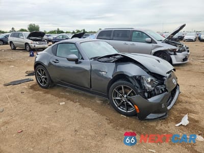 Czwarte zdjęcie samochodu z boku: 2017 MAZDA MX-5 MIATA GRAND TOURING VIN:JM1NDAM70H0101008 - miniatura