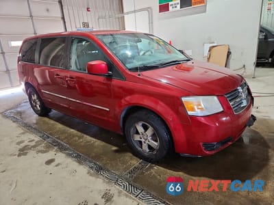Czwarte zdjęcie samochodu z boku: 2008 DODGE GRAND CARAVAN SXT VIN:1D8HN54P58B185320 - miniatura