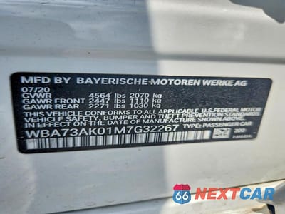 Zdjęcie 12 z 12 samochodu: 2021 BMW 228XI VIN:WBA73AK01M7G32267 - miniatura
