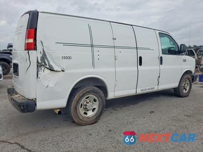 Trzecie zdjęcie samochodu z tyłu: 2014 CHEVROLET EXPRESS G2500 VIN:1GCWGFCA6E1120139 - miniatura