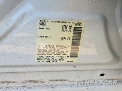 Zdjęcie 12 z 12 samochodu: 2018 NISSAN ALTIMA 2.5 SV VIN:1N4AL3AP5JC134579 - miniatura