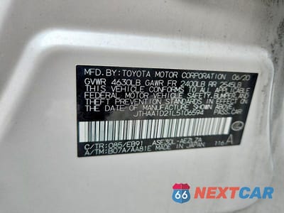 Zdjęcie 13 z 13 samochodu: 2020 LEXUS IS 300 VIN:JTHAA1D21L5106594 - miniatura