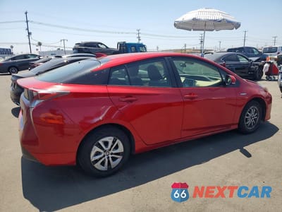 Trzecie zdjęcie samochodu z tyłu: 2017 TOYOTA PRIUS TWO VIN:JTDKBRFU5H3559250 - miniatura
