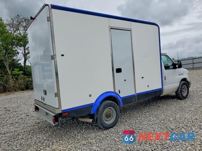 Trzecie zdjęcie samochodu z tyłu: 2024 FORD E350 REFRIGERATED BOX TRUCK VIN:1FDWE3FN2RDD19448 - miniatura