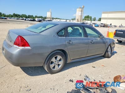 Trzecie zdjęcie samochodu z tyłu: 2009 CHEVROLET IMPALA 1LT VIN:2G1WT57K591205295 - miniatura