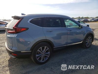 Trzecie zdjęcie samochodu z tyłu: 2020 HONDA CR-V TOURING VIN:7FARW1H98LE010865 - miniatura