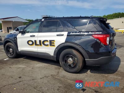Drugie zdjęcie samochodu z przodu: 2020 FORD EXPLORER POLICE INTERCEPTOR VIN:1FM5K8AB5LGC64496 - miniatura