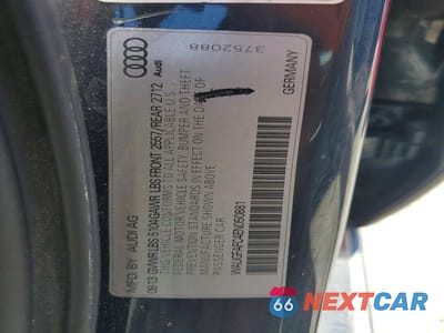 Zdjęcie 12 z 12 samochodu: 2014 AUDI A6 PREMIUM PLUS VIN:WAUGFAFC4EN050881 - miniatura