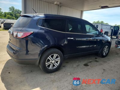 Trzecie zdjęcie samochodu z tyłu: 2015 CHEVROLET TRAVERSE LT VIN:1GNKVHKD5FJ354776 - miniatura