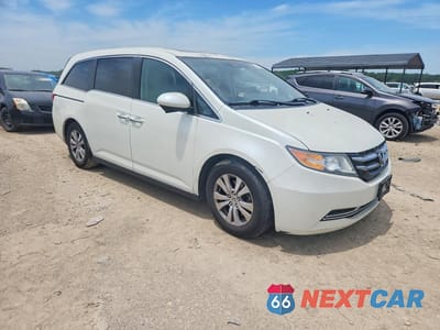 Czwarte zdjęcie samochodu z boku: 2014 HONDA ODYSSEY VIN:5FNRL5H62EB035961 - miniatura