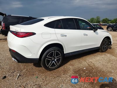 Trzecie zdjęcie samochodu z tyłu: 2024 MERCEDES-BENZ GLC COUPE 300 4MATIC VIN:W1NKJ4HB0RF099036 - miniatura