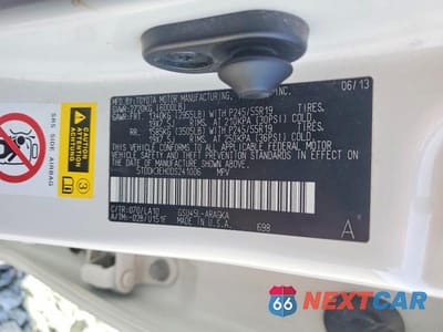 Zdjęcie 12 z 12 samochodu: 2013 TOYOTA HIGHLANDER LIMITED VIN:5TDDK3EH0DS241006 - miniatura