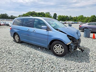 Czwarte zdjęcie samochodu z boku: 2007 HONDA ODYSSEY EXL VIN:5FNRL38757B093613 - miniatura