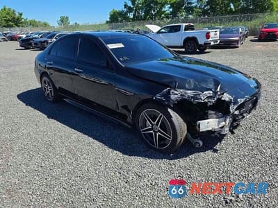 Trzecie zdjęcie samochodu z tyłu: 2023 MERCEDES-BENZ C 300 4MATIC VIN:W1KAF4HB2PR152986 - miniatura