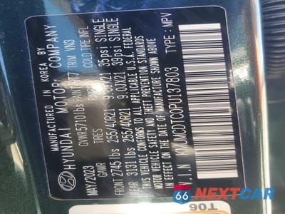 Zdjęcie 13 z 13 samochodu: 2023 GENESIS GV70 3.5T SPORT VIN:KMUMCDTC0PU137803 - miniatura