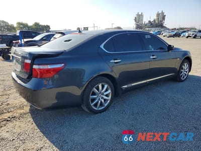Trzecie zdjęcie samochodu z tyłu: 2008 LEXUS LS 600HL VIN:JTHDU46F185004337 - miniatura