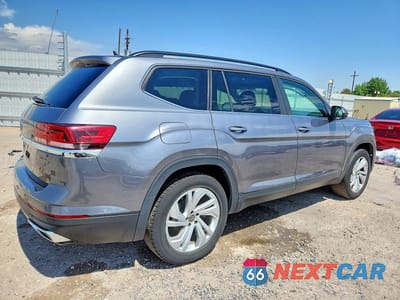 Trzecie zdjęcie samochodu z tyłu: 2021 VOLKSWAGEN ATLAS SE VIN:1V2HR2CA9MC545447 - miniatura