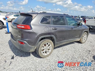 Trzecie zdjęcie samochodu z tyłu: 2015 JEEP CHEROKEE LATITUDE VIN:1C4PJLCB1FW670981 - miniatura