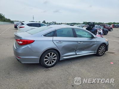 Trzecie zdjęcie samochodu z tyłu: 2017 HYUNDAI SONATA LIMITED VIN:5NPE34AF4HH559329 - miniatura