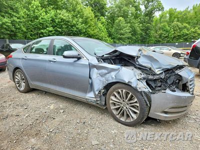 Czwarte zdjęcie samochodu z boku: 2015 HYUNDAI GENESIS 3.8L VIN:KMHGN4JE6FU044504 - miniatura